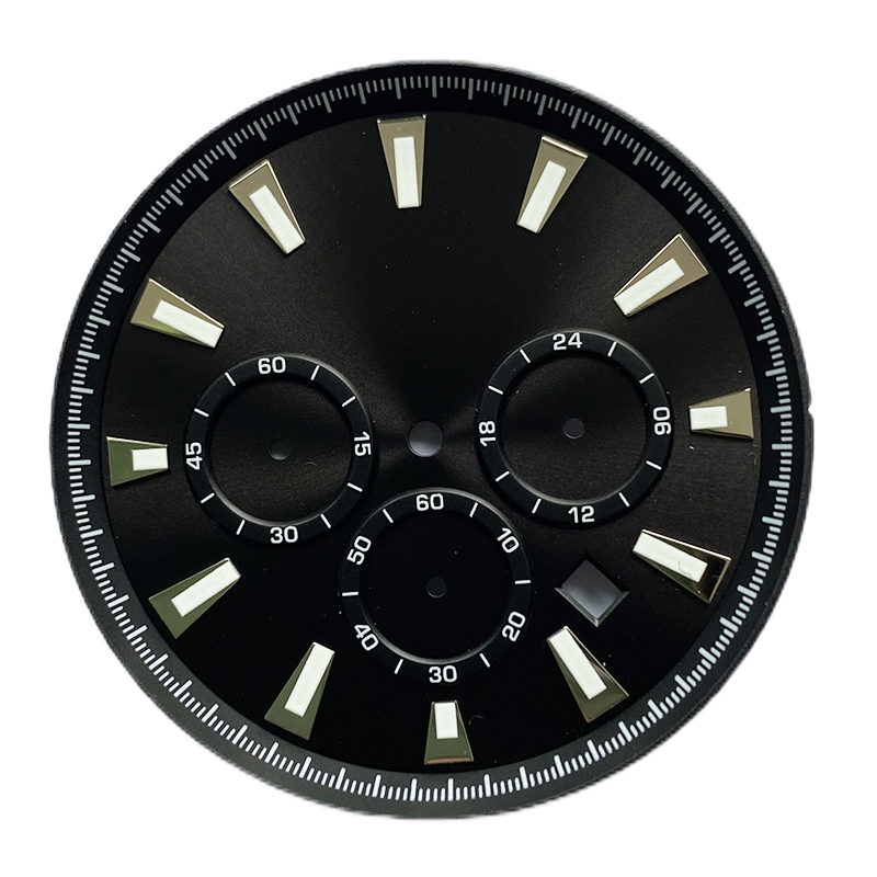 Sunray pattern watch dial for Tachymeter watch Sunray pattern watch dial for Tachymeter watch