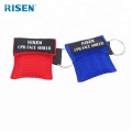 Wholesale Mini Training CPR Mask Keychain kit