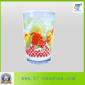 Printing Flower Tea Cup High Quality Glassware Kb-Hn0760