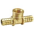 Brass Pex Tee Fitting para água (a 0411)