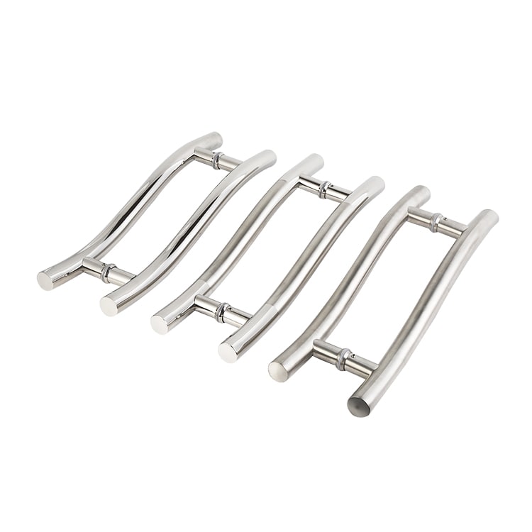 S-shaped Stainless Steel Glass Door Handle (6) S-shaped Stainless Steel Glass Door Handle (6)