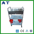 Edelstahl-Dressing-trolley