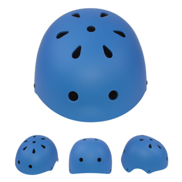 Blaue Inline-Rollschuhe-Helm für Kinder Erwachsene