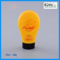 60g Orange Oval Shape PE Bottle for Hand Cream