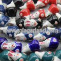 15*23MM Bunny Beads Spacer Ceramic Animal Luck Rabbit Beads