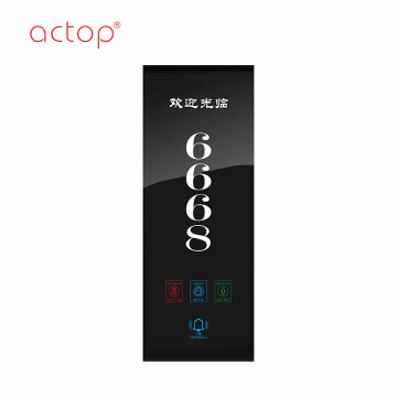 ACTOP garage door hardware door number plate