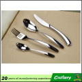 2016 High Quality Stainless Steel Black Electroplated Cutlery