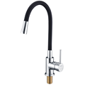 Deck Mounted Sink Kitchen Faucet In Black