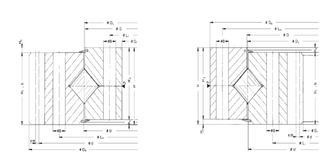 Cylindrical Roller Slewing Bearing