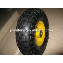 10 inch(10x3.50-4) rubber wheel for hand truck,hand trolley,lawn mover,wheelbarrow,toolcarts