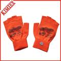 100% Acrylic Promotional Customs Short Knitted Fingerless Glove