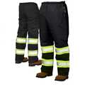 Anti cutting hi vis safety work clothes trousers