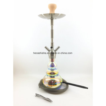 Mode Großhandel Edelstahl Nargile Rauchen Rohr Shisha Huka