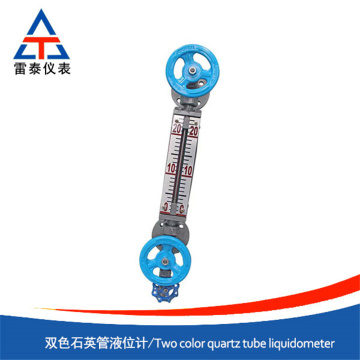 Durable Two color quartz tube liquid level meter