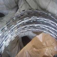 Galvanized Razor Barbed Wire Mesh Fencing