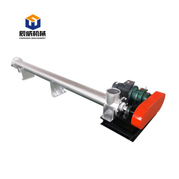 Horizontal shaftless Screw Conveyor sugar