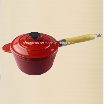 2qt Esmalte Ferro Fundido Cauce Pan Dia 18cm