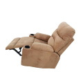 Single Faux Wildleder Stoff -Liegesofa