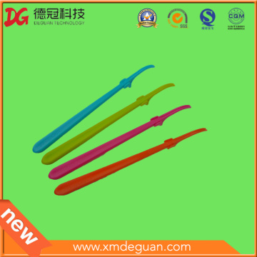 Colorido plástico reutilizable dental hilo dental Stick para el niño