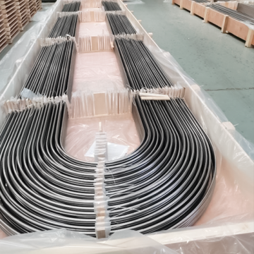 Tubo de aluminio u bend tubo marino plantas petroquímicas tubería