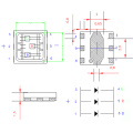 Hochleistungs 5050 RGB LED SMD 3W