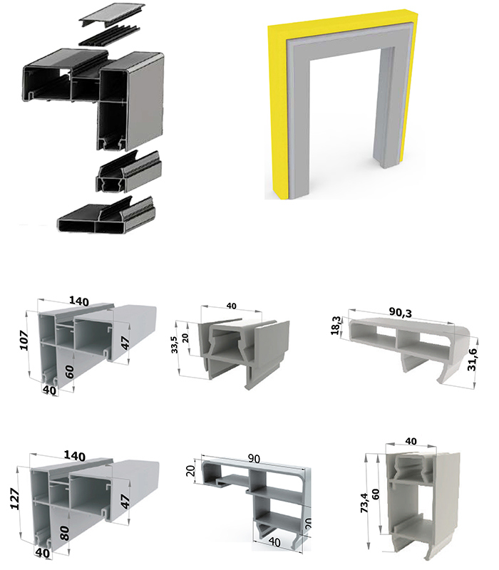 Jinan-Lumei upvc profile mould