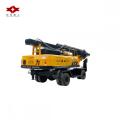 Hydraulic bore pile driver machine