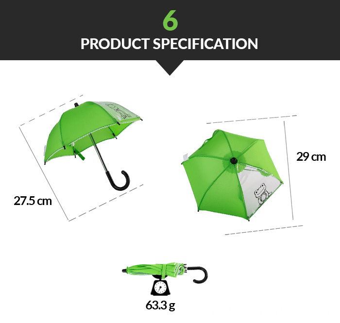 Small Miniature Toy Umbrella