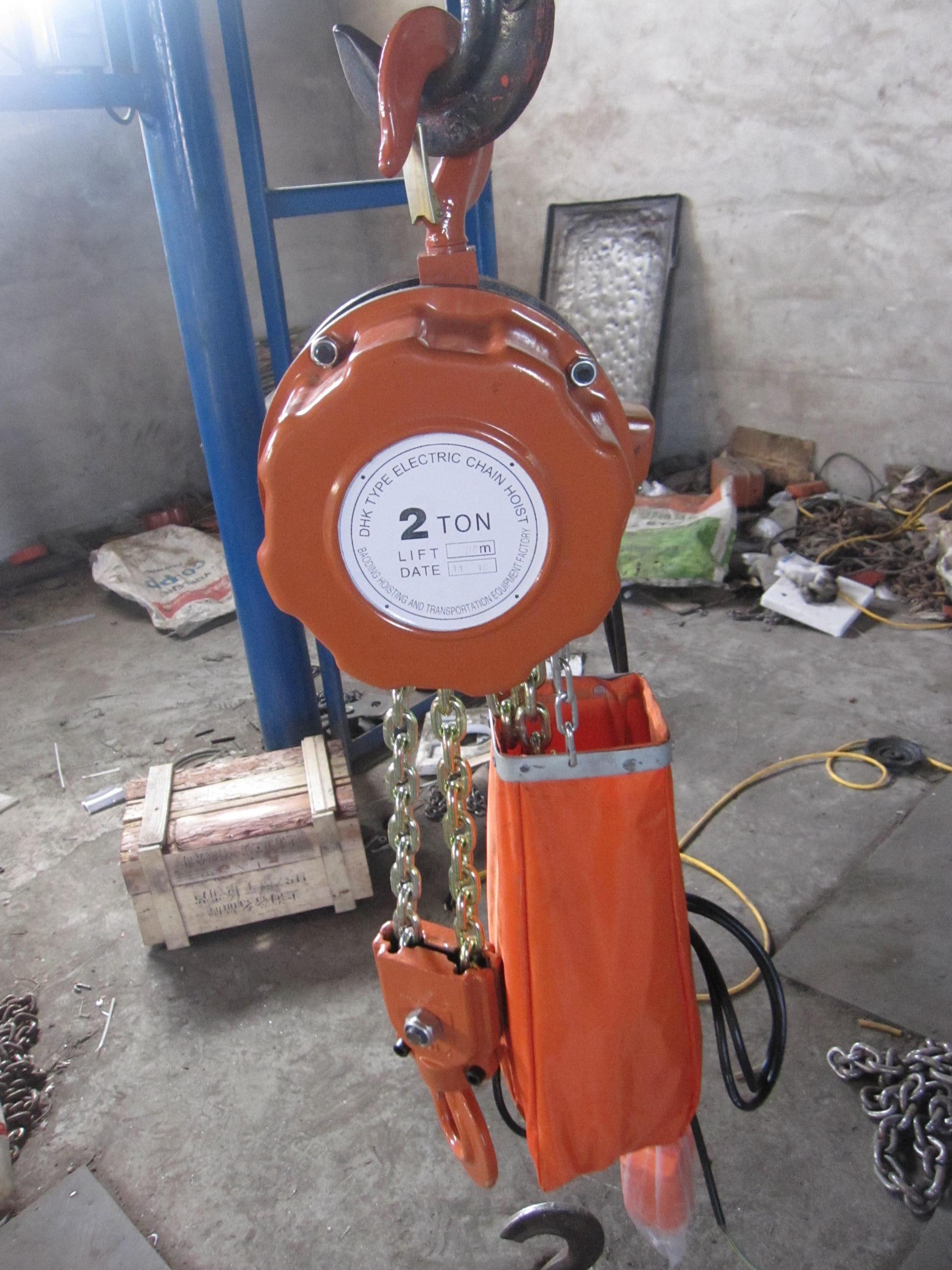 DHK electric chain hoist 