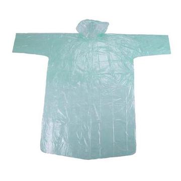 Impermeable desechable PE de diseño más nuevo