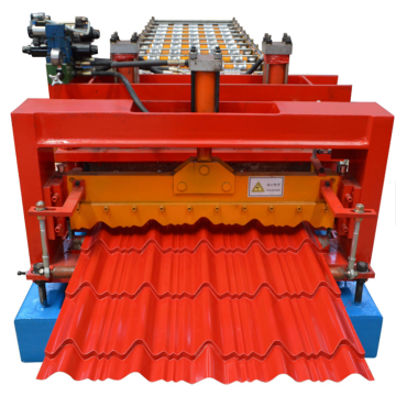 Glazed Tile Color Steel Roll Forming Machine