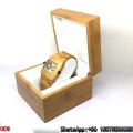 Relojes de madera de arce de alta calidad relojes de cuarzo de doble movimiento Hl14