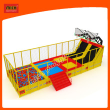 Big Sport Play Indoor Trampoline Factory con red de seguridad