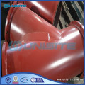 Customized steel branch pipe fittings