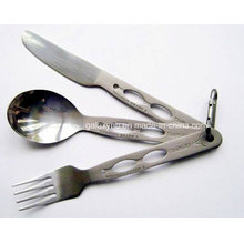 Hot Sale Good Quality Titanium Flatware Set 3 PCS