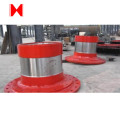 stainless steel pipe large casting end cap