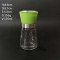 Wholesale Factory Price Glass Salt and Pepper Mill Grinder Bottle with Plastic Cap