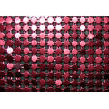 Modische funkelnde Metallic Sequin Tischdecke