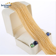 Natural Gemstone Strands Round 2mm 3mm Atacado Yellow Jade Gemstone