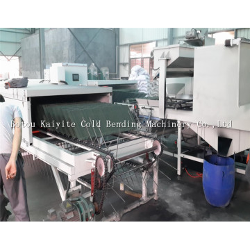 Colorful Stone Coated Metal Roof Tile Machine