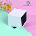 White paper jewelry box custom folding box