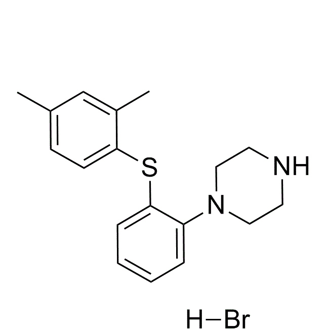 Vortioxetine hydrobromide structure