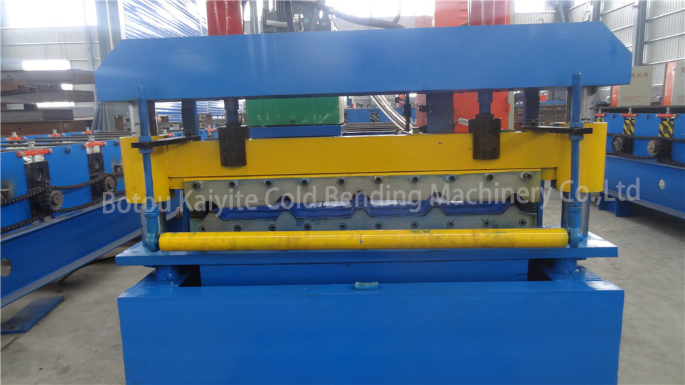 High frequency automatic steel and iron roof roll forming arching machine