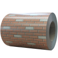 Brick grain steel sheet