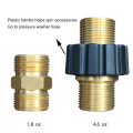 Hochdruck -Waschmaschinenschlauch schneller Stecker M22 -Metrik