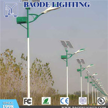 9m 90W Solar y viento híbrido LED calle luz