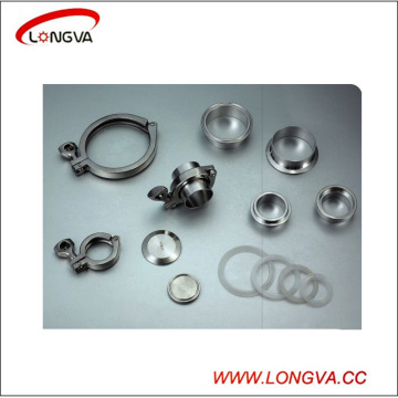 Sanitary Stainless Steel Tri Clover Clamp with Ferrule and Gasket