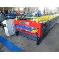 Trapezoidal roof panel corrugated wall tile making machine