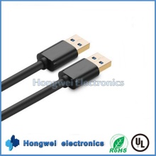 Alta velocidad doble USB 3.0 macho a adaptador macho Tipos de cable USB