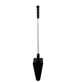 Stainless Steel Handle Silicone cleaning toilet brush